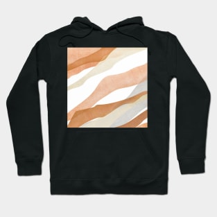 Pastel watercolor strokes Hoodie